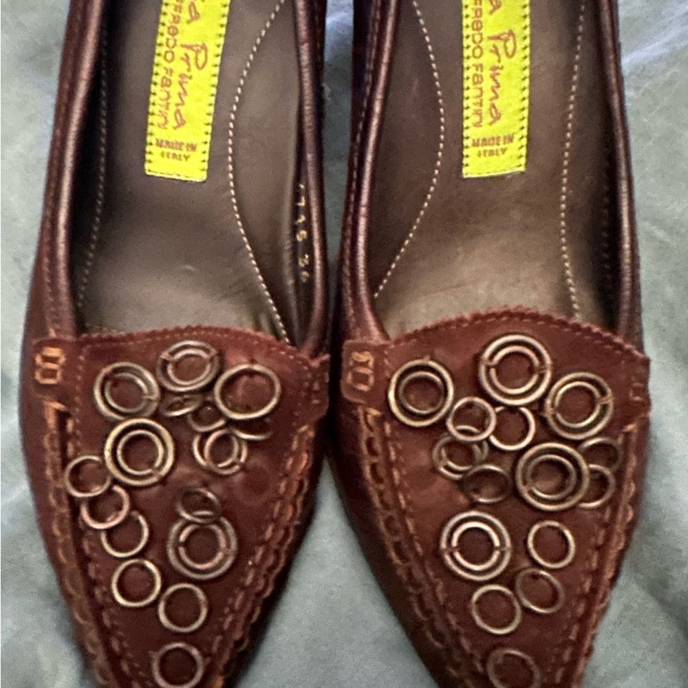 Materia Prima by Goffredo Fantini Italian leather heels